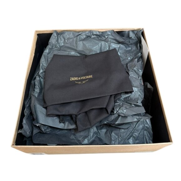 Zadig & Voltaire Tyler Cecilia Dream Studs Suede Boots New in Box - Picture 2 of 14